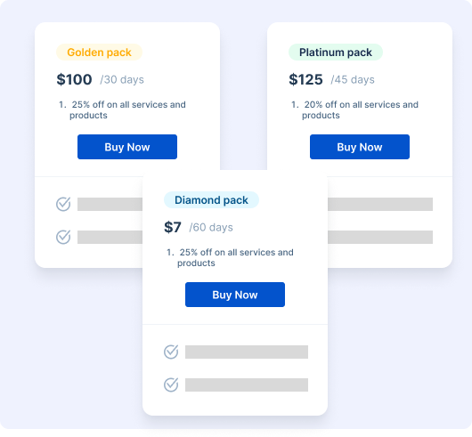 Diverse Membership Options
