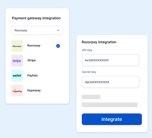 Payment Gateway Integration