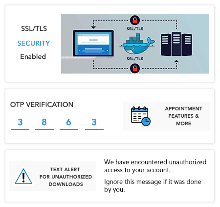 Salon software with complete data protection