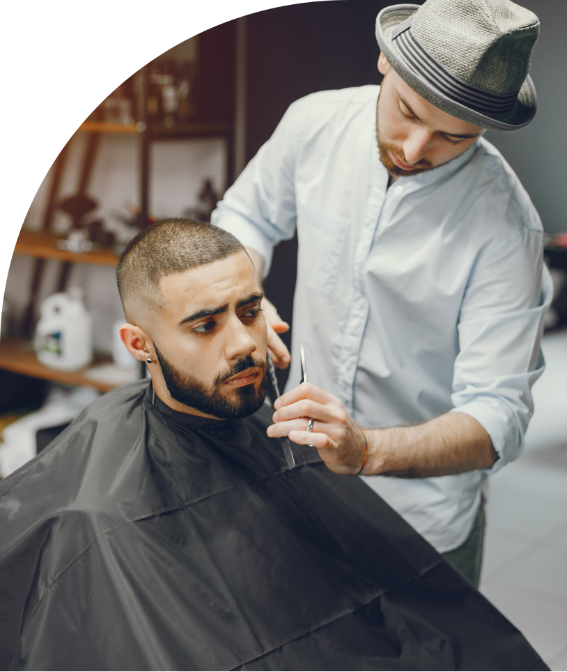 online barbershop booking software to book services from anywhere