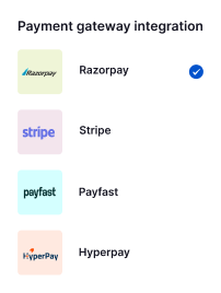 payment method