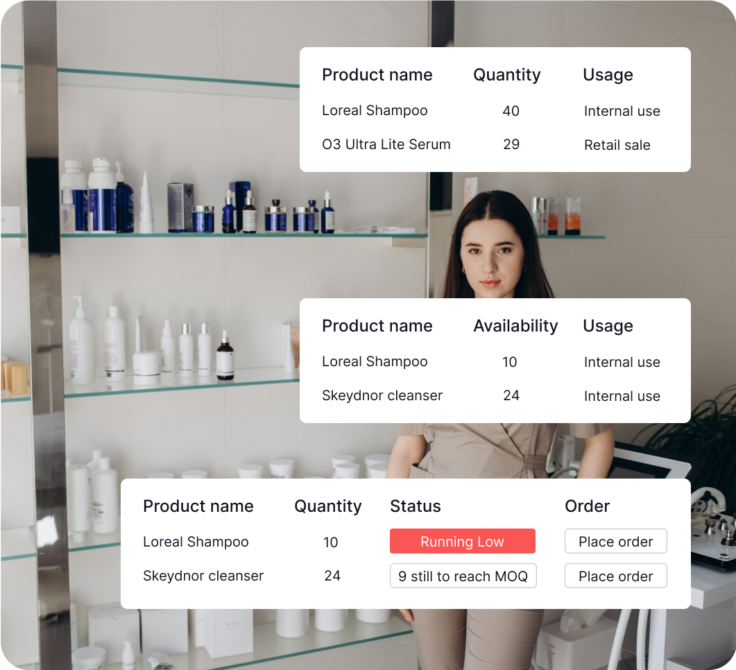Effortless inventory management and control