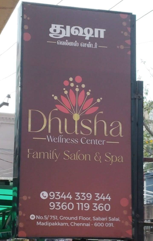 Dhusha wellnessness center family salon &spa